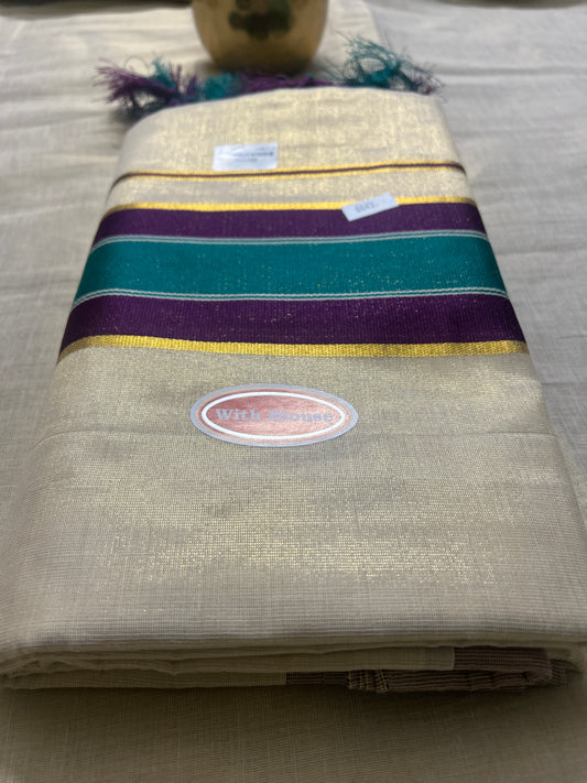 MK6246 - 3*3 Tissue CJ Sarees